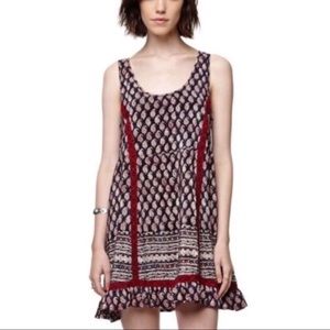House of Harlow 1960 Babydoll Paisley Dress Small